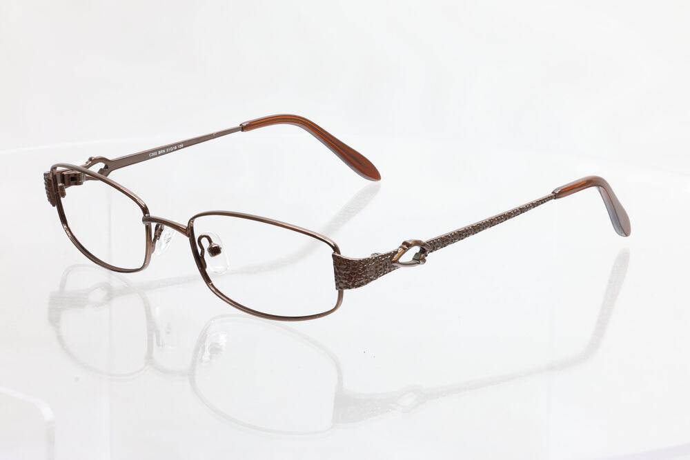 Christie Brinkley C305 BRN 51-18-135mm Eyeglass FRAMES ONLY - GOOD CONDITION